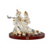 God Idol - Radha Krishna (Resin) | 24k Silver Plated