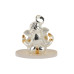 God Idol - Pagdi Ganesha (Resin) | 24k Silver Plated