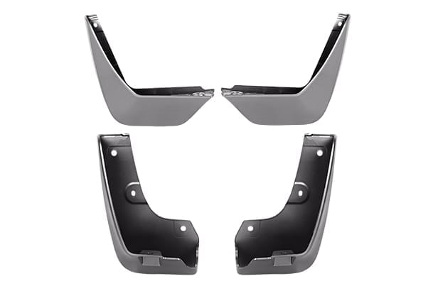 Mud Flap Set - Front & Rear (Silky Silver) | Baleno