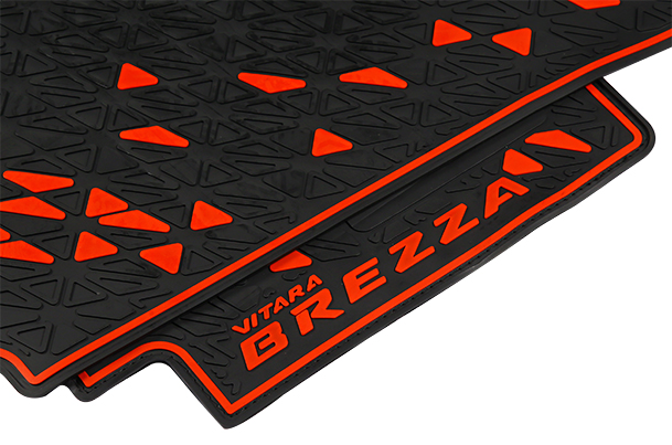 Designer Mat (Black & Red) | Vitara Brezza