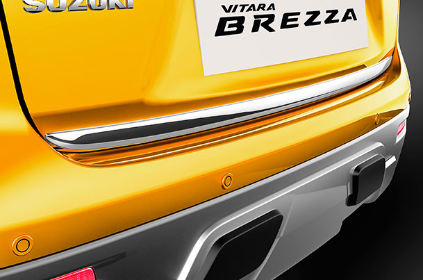 Back Door Garnish (Chrome) | Vitara Brezza