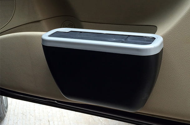 Car Dustbin - Door Mounted (Black)